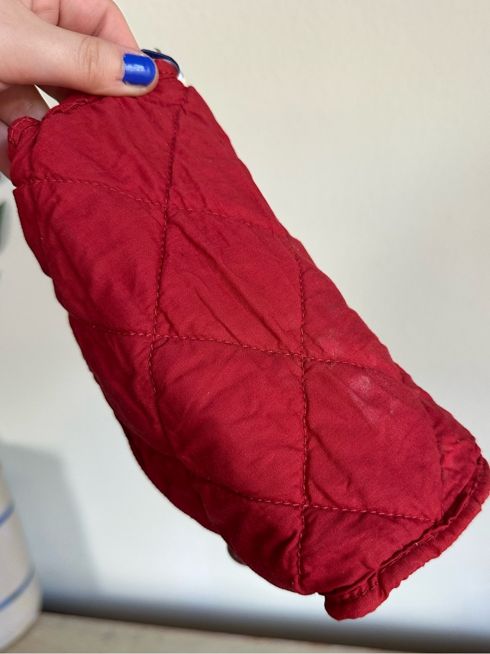 Pierre Deux French Country Quilted Zip Pouch - Picture 14 of 14